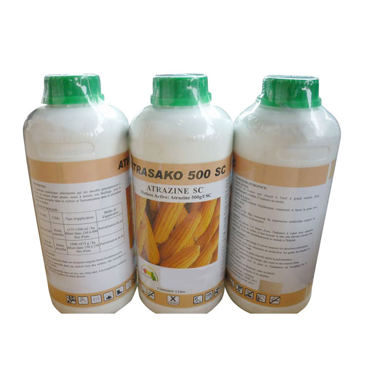 Atrazine 500g/l SC Herbicide Agrochemical 50%SC Atrazine Organic Weedicide